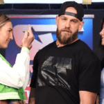 There is plenty of bad blood between Mikaela Mayer and Sandy Ryan heading into Saturday’s rematch in Las Vegas Photo Credit: Mikey Williams/Top Rank