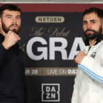 Pat Brown makes his professional debut against Federico Javier Grandone in Altrincham on Friday Photo Credit: Mark Robinson Matchroom Boxing