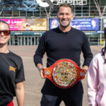 Nicolson defends her WBC featherweight world title against Brown Photo Credit: Matchroom Boxing