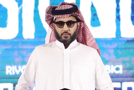 Turki Alalshikh is a man with big plans (Photo Credit: DAZN)