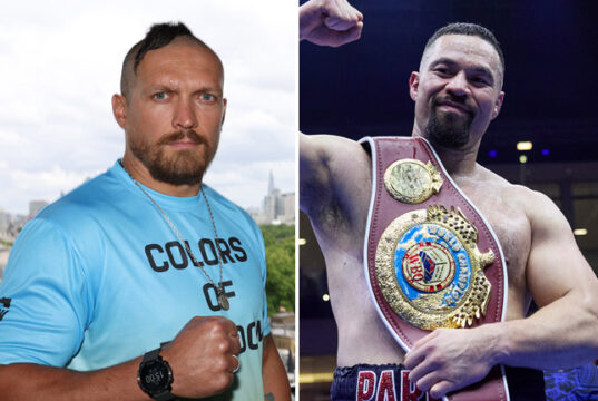 Oleksandr Usyk has been ordered to defend his WBO heavyweight title against Joseph Parker Photo Credit: Mark Robinson Matchroom Boxing