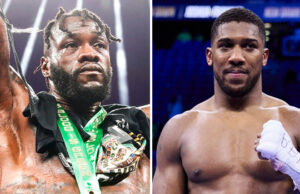 Deontay Wilder says a fight with Anthony Joshua can happen next year Photo Credit: Stephanie Trapp/TGB Promotions/Mark Robinson/Matchroom Boxing