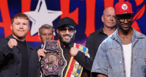 Canelo takes on William Scull this weekend (Photo Credit: Ed Mulholland Queensberry)
