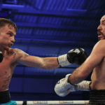 Smith dominated Germain in Sheffield (Photo Credit: Mark Robinson Matchroom Boxing)