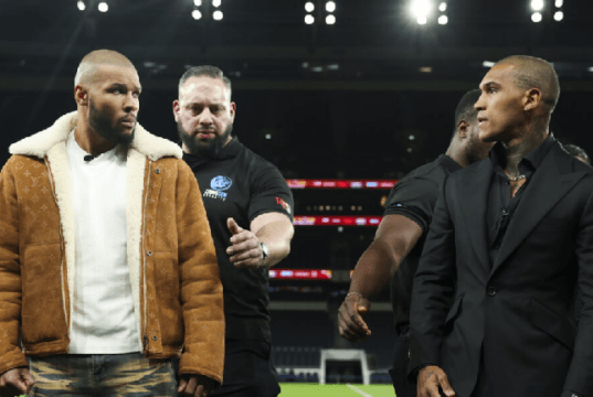 Eubank and Benn lock horns this weekend (Photo Credit: Mark Robinson Matchroom Boxing)