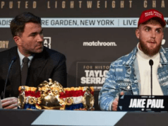 Hearn had been seeking nine figures from Paul (Mark Robinson, Matchroom Boxing)