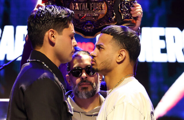 Garcia faces Romero at Times Square on Friday Photo Credit: Golden Boy/ Cris Esqueda