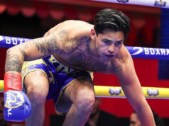 Ryan Garcia was dropped on the way to a unanimous decision loss to Rolly Romero at Times Square Photo Credit: Haney laboured past Ramirez Photo Credit: Geoffrey Knott/Matchroom Boxing