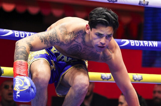 Ryan Garcia was dropped on the way to a unanimous decision loss to Rolly Romero at Times Square Photo Credit: Haney laboured past Ramirez Photo Credit: Geoffrey Knott/Matchroom Boxing Ryan Garcia was dropped on the way to a unanimous decision loss to Rolly Romero at Times Square Photo Credit: Haney laboured past Ramirez Photo Credit: Geoffrey Knott/Matchroom Boxing