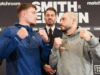 Smith puts his mandatory status on the line against Germain (Photo Credit: Mark Robinson Matchroom Boxing)