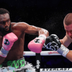 Ennis proved too much for Stanionis (Photo Credit: Mark Robinson Matchroom Boxing)