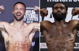Josh Taylor is open to a future bout with Jaron Ennis Photo Credit: Mikey Williams/Top Rank/Melina Pizano/Matchroom