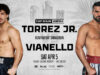 Richard Torrez Jr takes on Guido Vianello in a heavyweight showdown in Las Vegas on Saturday Photo Credit: Top Rank Boxing
