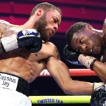 Tucker proved too much for Williamson (Photo Credit: Mikey Williams, Top Rank)