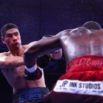 Coe dominated Gallegos in their second outing Photo Credit: Melina Pizano/ Matchroom