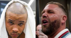 Eubank has not held back on Saunders (Photo Credit: Lawrence Lustig, Boxxer, Mark Robinson Matchroom Boxing)