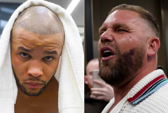 Eubank has not held back on Saunders (Photo Credit: Lawrence Lustig, Boxxer, Mark Robinson Matchroom Boxing)