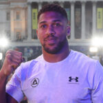 Joshua had successful surgery on his elbow Photo Credit: Mark Robinson Matchroom Boxing