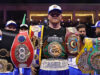 Canelo Alvarez became undisputed super middleweight champion with a points win over William Scull in Saudi Arabia and set up a September 12 showdown with Terence Crawford Photo Credit: Leigh Dawney/Queensberry