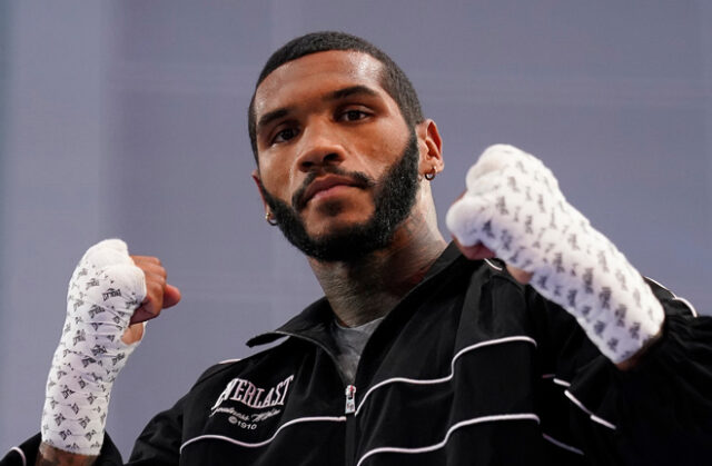 Conor Benn was called by Shakur Stevenson photo: Dave Thompson Matchroom Boxing