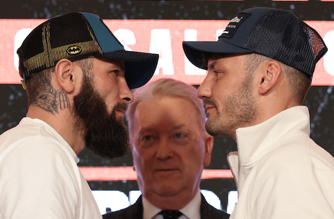 Wood has not boxed since scoring a comeback win over Warrington (Photo Credit: Mark Robinson Matchroom Boxing)