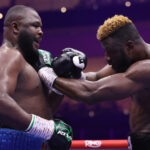 Bakole and Ajagba couldn’t be separated Photo Credit: Leigh Dawney/Queensberry