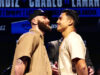 Caleb Plant defends his WBA interim super middleweight title against Jose Armando Resendiz in Las Vegas on Saturday Photo Credit: Sean Michael Ham/Premier Boxing Champions