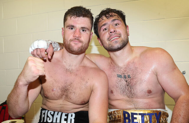 Johnny Fisher admits that he is open to facing Dave Allen again a photo: Mark Robinson Matchroom Boxing Johnny Fisher admits that he is open to facing Dave Allen again a photo: Mark Robinson Matchroom Boxing