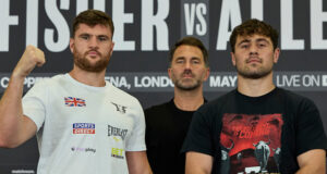 Johnny Fisher faces Dave Allen in a rematch on Saturday at the Copper Box Arena Photo Credit: Mark Robinson Matchroom Boxing