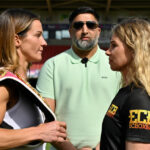 Harper and Zimmermann came face-to-face at Wednesday’s press conference Photo Credit: GBM Sports