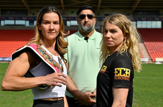 Terri Harper defends his light Crown WBO against Natalie Zimmermann in Doncaster on Friday Terri Harper defends his light Crown WBO against Natalie Zimmermann in Doncaster on Friday