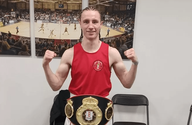 Talented amateur Huey Malone makes his pro debut in Nottingham (Photo Credit: CTKABC)
