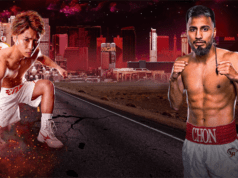 Inoue takes on Cardenas this Sunday night (Poster - Top Rank)