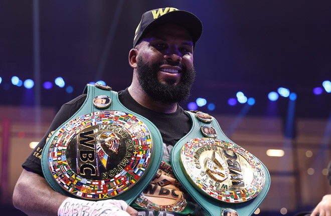 Jack retained his WBC cruiserweight world title Photo Credit: Leigh Dawney/Queensberry