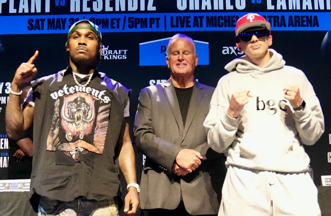Charlo will face Lamanna in Las Vegas on Saturday photo loan: Sean Michael Ham/Premier Boxing Champions