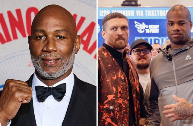 Lennox Lewis has backed Daniel Dubois to beat Oleksandr Usyk in their rematch Photo Credit: Mark Robinson/Matchroom Boxing/Queensberry Lennox Lewis has backed Daniel Dubois to beat Oleksandr Usyk in their rematch Photo Credit: Mark Robinson/Matchroom Boxing/Queensberry
