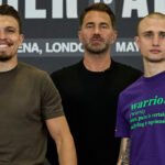 Liddard faces Sutton Photo Credit: Mark Robinson Matchroom Boxing