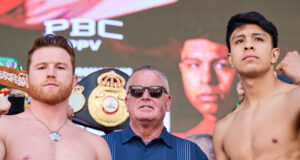 Jaime Munguia, a former foe and now stablemate of Canelo Alvarez, has failed a drugs test following his win over Bruno Surace earlier this month Photo Credit: Esther Lin/Premier Boxing Champions