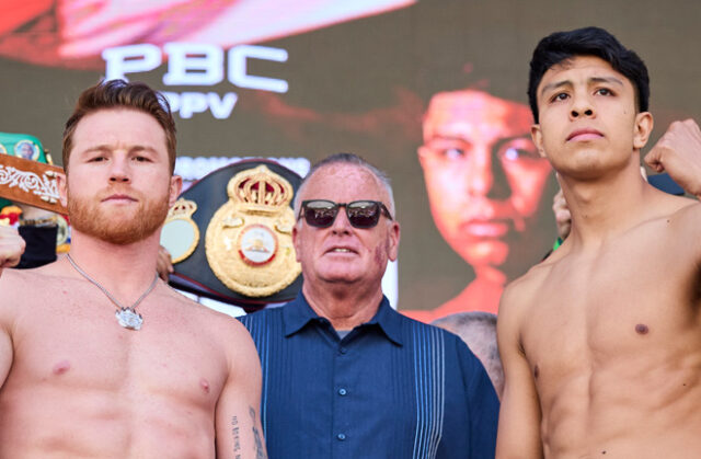Jaime Munguia, a former foe and now stablemate of Canelo Alvarez, has failed a drugs test following his win over Bruno Surace earlier this month Photo Credit: Esther Lin/Premier Boxing Champions Jaime Munguia, a former foe and now stablemate of Canelo Alvarez, has failed a drugs test following his win over Bruno Surace earlier this month Photo Credit: Esther Lin/Premier Boxing Champions