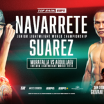 Navarrete and Suarez top the bill in San Diego (Poster – Top Rank)