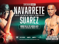 Navarrete and Suarez top the bill in San Diego (Poster - Top Rank)