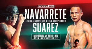 Navarrete and Suarez top the bill in San Diego (Poster - Top Rank)