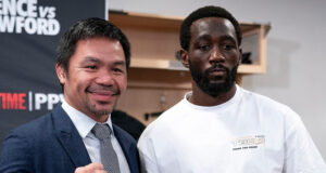 Terence Crawford believes Manny Pacquiao's clash with Mario Barrios is a "50-50" Photo Credit: Esther Lin/SHOWTIME