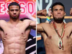 Rolly Romero says he wants to move up in weight to face David Benavidez Photo Credit: Golden Boy / Cris Esqueda/Esther Lin/Premier Boxing Champions