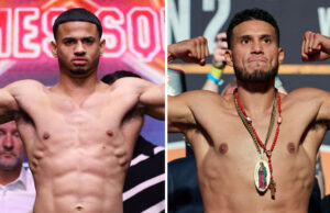 Rolly Romero says he wants to move up in weight to face David Benavidez Photo Credit: Golden Boy / Cris Esqueda/Esther Lin/Premier Boxing Champions