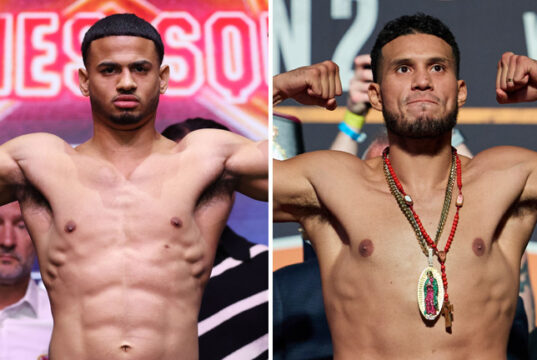 Rolly Romero says he wants to move up in weight to face David Benavidez Photo Credit: Golden Boy / Cris Esqueda/Esther Lin/Premier Boxing Champions