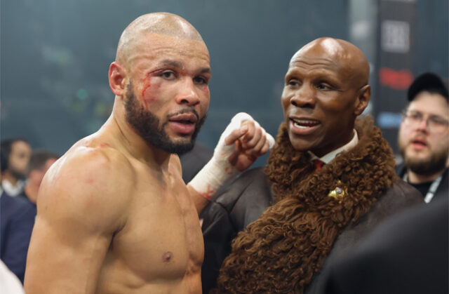 Chris Eubank Sr has vowed to return to the ring if his son chooses to box on Photo Credit: Lawrence Lustig/BOXXER Chris Eubank Sr has vowed to return to the ring if his son chooses to box on Photo Credit: Lawrence Lustig/BOXXER