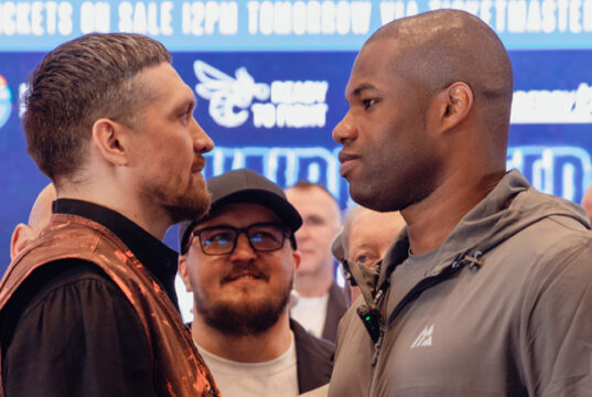 Oleksandr Usyk and Daniel Dubois rematch on July 19 at Wembley Stadium Photo Credit: Leigh Dawney/Queensberry