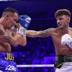 Wood has not boxed since scoring a comeback win over Warrington (Photo Credit: Mark Robinson Matchroom Boxing)