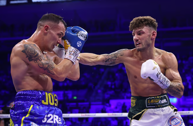 Wood has not boxed since scoring a comeback win over Warrington (Photo Credit: Mark Robinson Matchroom Boxing)